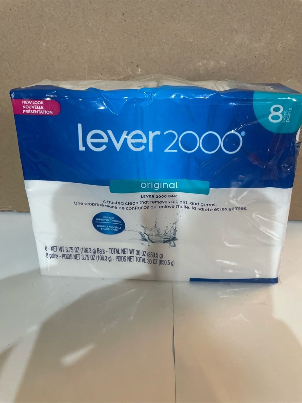 Lever 2000 Original Bar Soap Pack of 8 Bars 4 oz Each NOS NEW